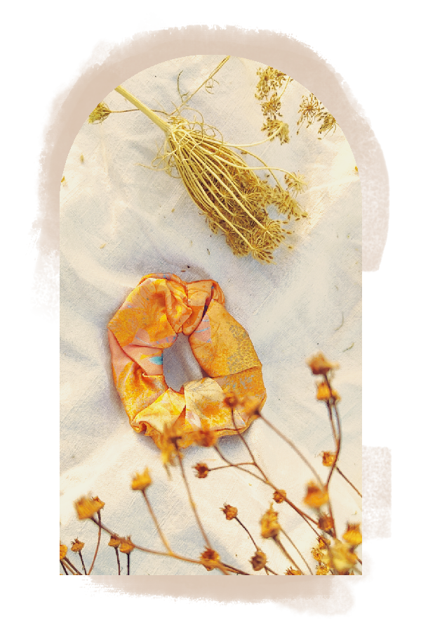 Chouchou Canopée Mandarine